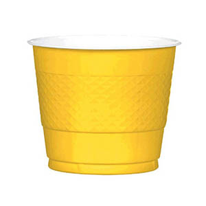 Yellow Cups 9oz
